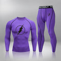 Men's Warm Base Coat Thermal Underwear Set Winter Cosy Line For Hunting Hiking Active Sports Track And Field Team,Football Sport
