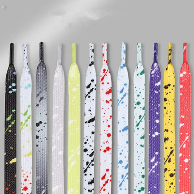 Fashion Art Splash Ink Creative Shoelaces Men Women Trend | SAMAG