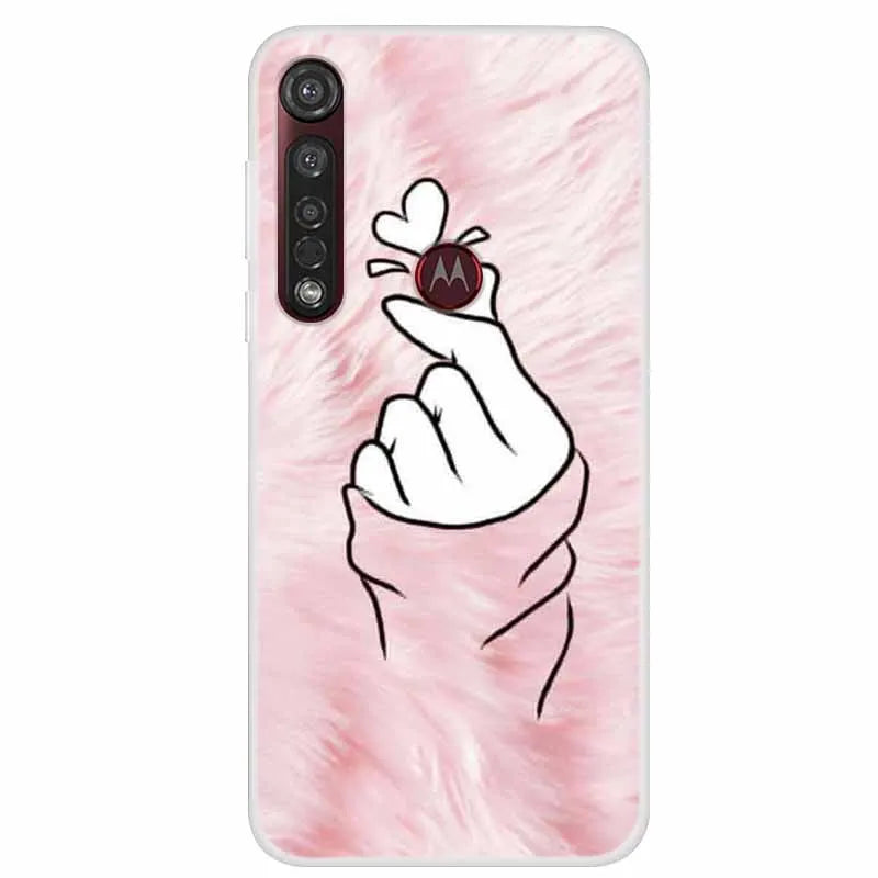 For Motorola Moto G8 Power Case Shockproof Soft silicone TPU Back Cover For Moto G8 Power Lite Phone Cases Case G8 Plus Cartoon