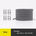1Pair No Tie Shoelaces Elastic Shoelaces Kids Adult Quick Lazy Laces Flats Rubber Sneakers Running Shoelace 24 Colors