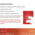 NAGARAKU New Patches Eyelash Under Eye Pads Lash Eyelash Extension  Patches Eye Tips Sticker Wraps Makeup tools