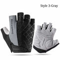 ROCKBROS Half Finger Cycling Gloves Breathable Shockproof | SAMAG