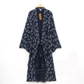 Oversize Japanese Style Kimono Cardigan Set Men's Nightwear Bathrobe Cotton Comfortable Home Suit Robe Sleepwear Daily Casual