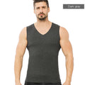 Men's Thermal Underwear Autumn Winter Long Johns Thermal Underwear Tops and Bottoms Set V-Neck Seamless Underwear for Man