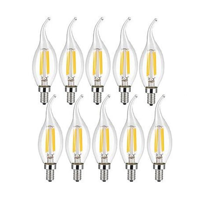 LED Bulb E14 4W/6W Dimmable Edison Retro Filament Candle | SAMAG