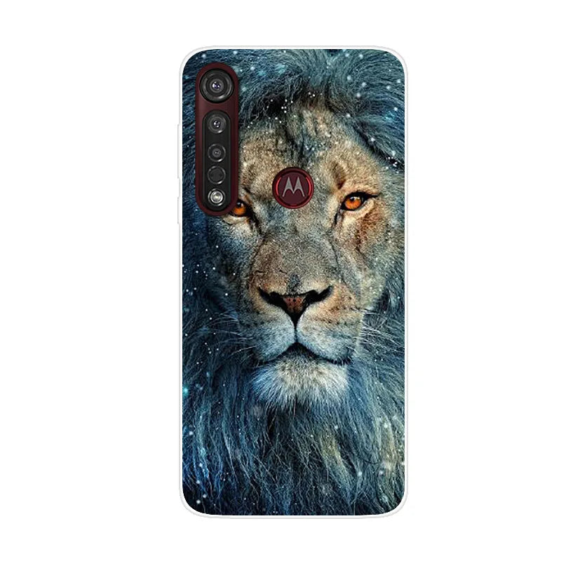 For Motorola Moto G8 Power Case Shockproof Soft silicone TPU Back Cover For Moto G8 Power Lite Phone Cases Case G8 Plus Cartoon