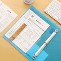 Fashion Colors Ring Binder A4 File Folder Folder 2-Rings Office Document Organizer File Storage A4 Binder Folder With Rings