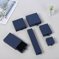 12pcs Drawer Jewelry Box Ring Necklace Box Black Earring Bracelet Jewelry Organizer Packing Display Jewelry Boxes and Packaging