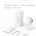 300ml Dual Sprayer Air Humidifier 2000mAh USB Rechargeable Battery Wireless Aroma Mist Maker Fogger Diffuser Light Umidificador