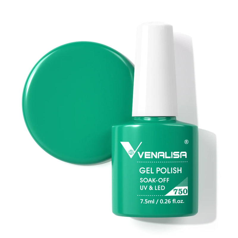 VENALISA Non Cleansing Topcoat Nail Art 7.5ml Soak off Base Coat Foundation No Wipe Top Coat Nail Gel Funny Bunny Gel Varnish