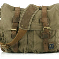 I AM LEGEND Will Smith Canvas +Genuine leather Men Messenger Bag Canvas Shoulder Bag men Crossbody Bag Sling Casual Bag Satchel