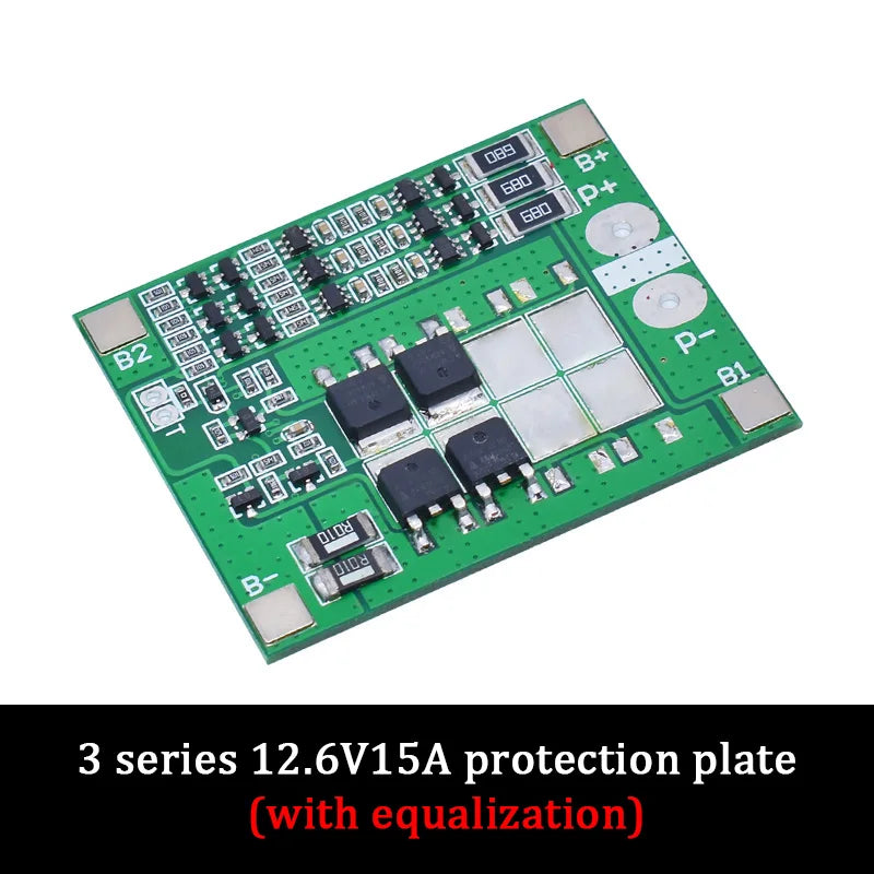3S/4S 20 40A 60A Li-ion Lithium Battery Charger Protection Board 18650 BMS Drill Motor 11.1V 12.6V/14.8V 16.8V Enhance/Balance