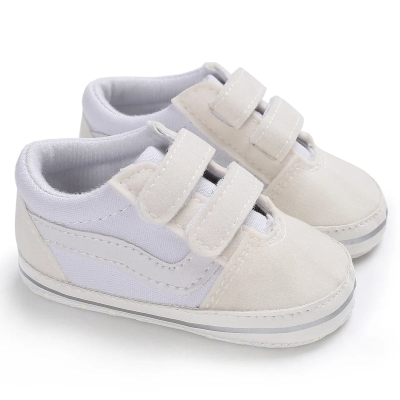Canvas Sneakers Baby Boy Girl Shoes First Walkers Infant Toddler Anti-Slip Soft Sole Classical Newborn Baby Shoes 0-18 Month