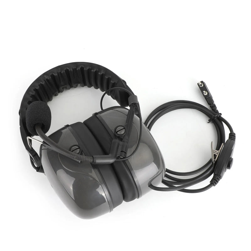 Artudatech Noise Cancelling Overhead Headset Fit for Kenwood TK3107 TK3200 TK2160 BaoFeng BF-888S Walkie Talkie Accessories