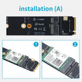 Wireless M.2 A+E Key Slot To M.2 M Wifi Bluetooth Adapter For Intel AX200 9260 bcm94352Z Card NVMe PCI - Visuel 3 | SAMAG