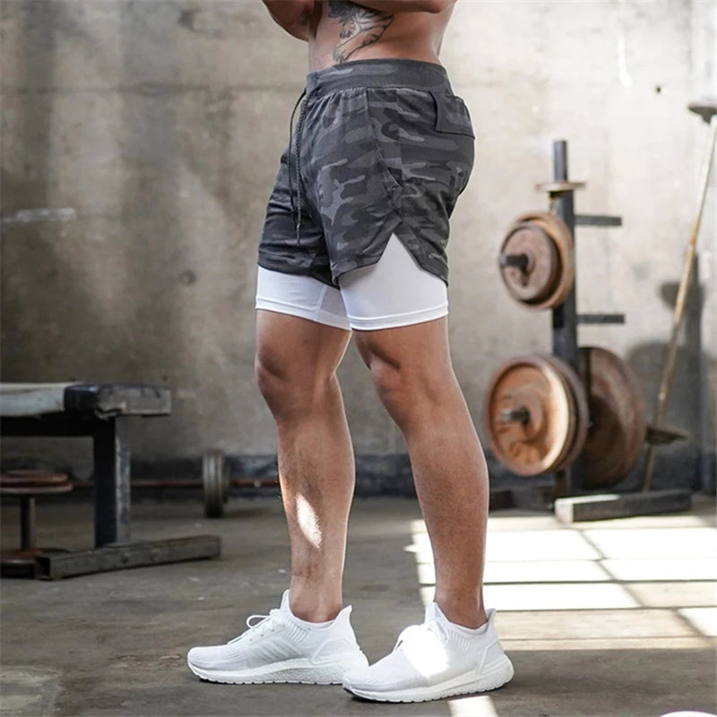 Summer Running Shorts Men Sports Jogging Fitness Training | SAMAG