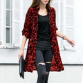 Fashion Leopard Print Cardigans Women's Summer Cover - Up - View 8 | SAMAG