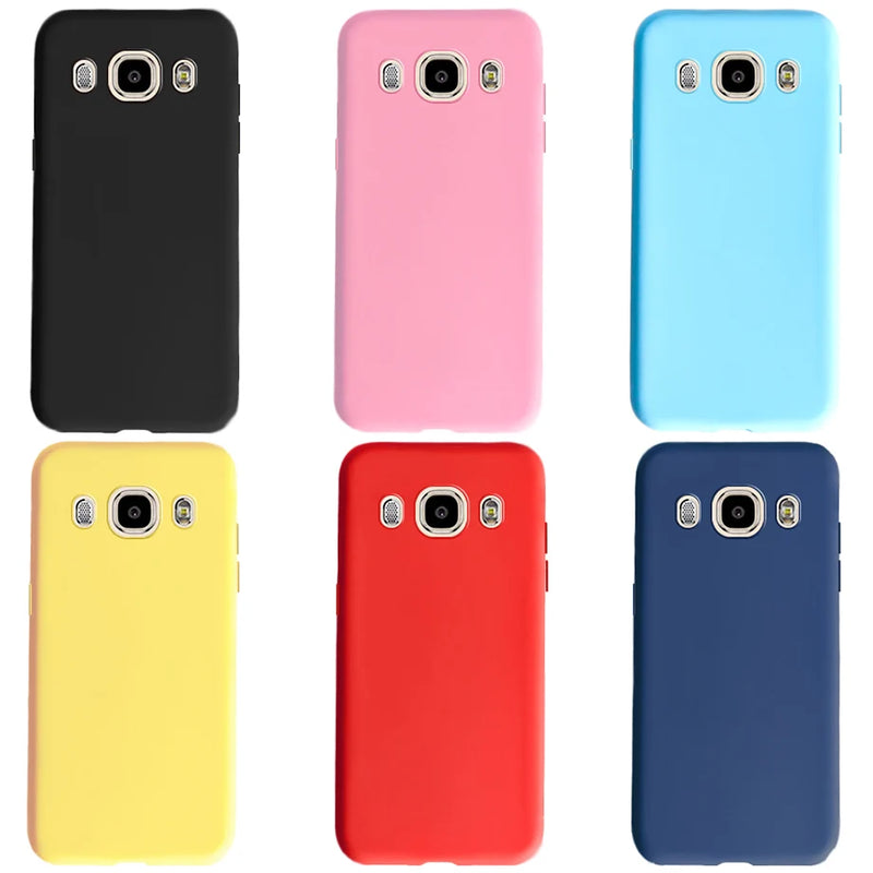 Shockproof Matte Soft Silicone Case For Samsung Galaxy J3 J5 J7 2016 Case Phone Back Cover for Samsung J3 J5 7 2016 Case Bumper