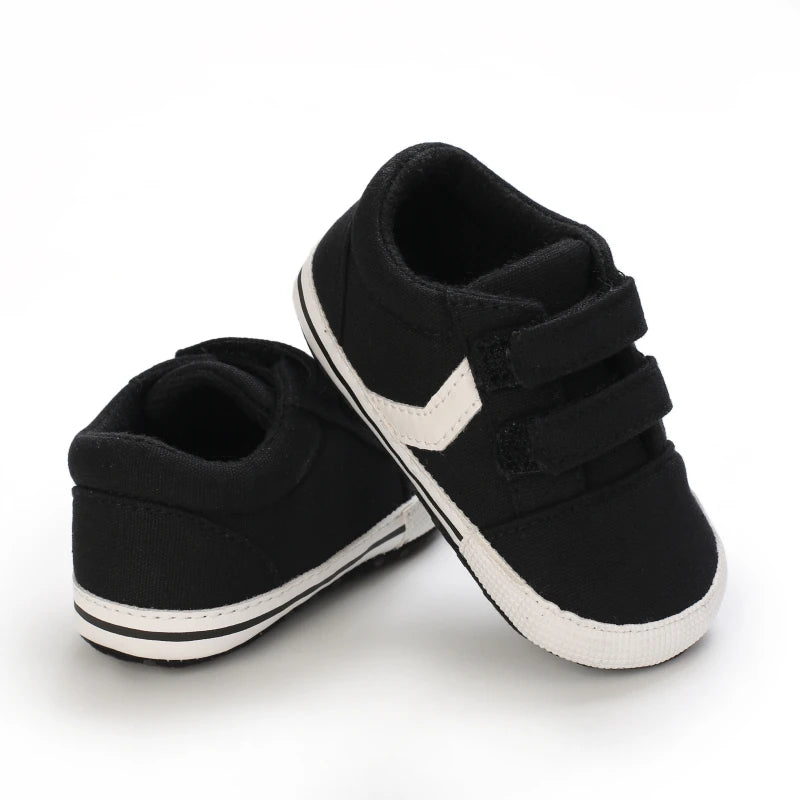 VALEN SINA New Baby Shoes White Christening Baptismal Moccasins Infant Boys Girls Slip-On Peas Shoes Walking Shoes