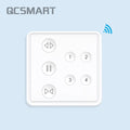Tuya Smart Life RF WIFI Curtain Switch for Roller Shutter Window Blinds with Remote 4 Channel App Timer Google Home Alexa Echo