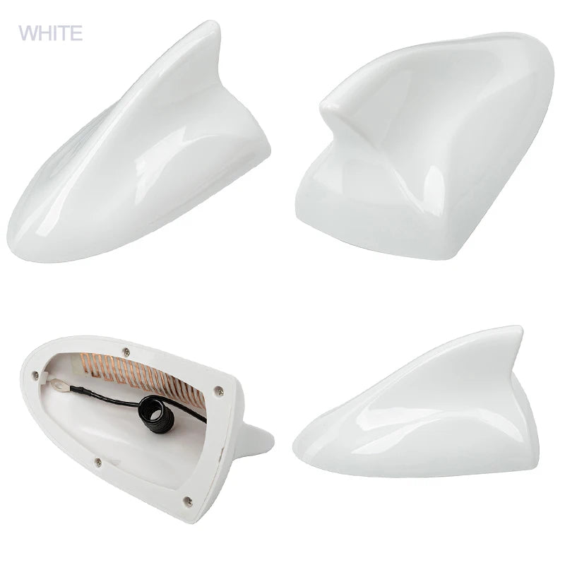 Car Shark Fin Antenna Roof Decoration Aerial Radio FM Signal for Ford Fiesta Kia BMW Citroen C4 Mini Cooper Opel 안테나 форд фиеста