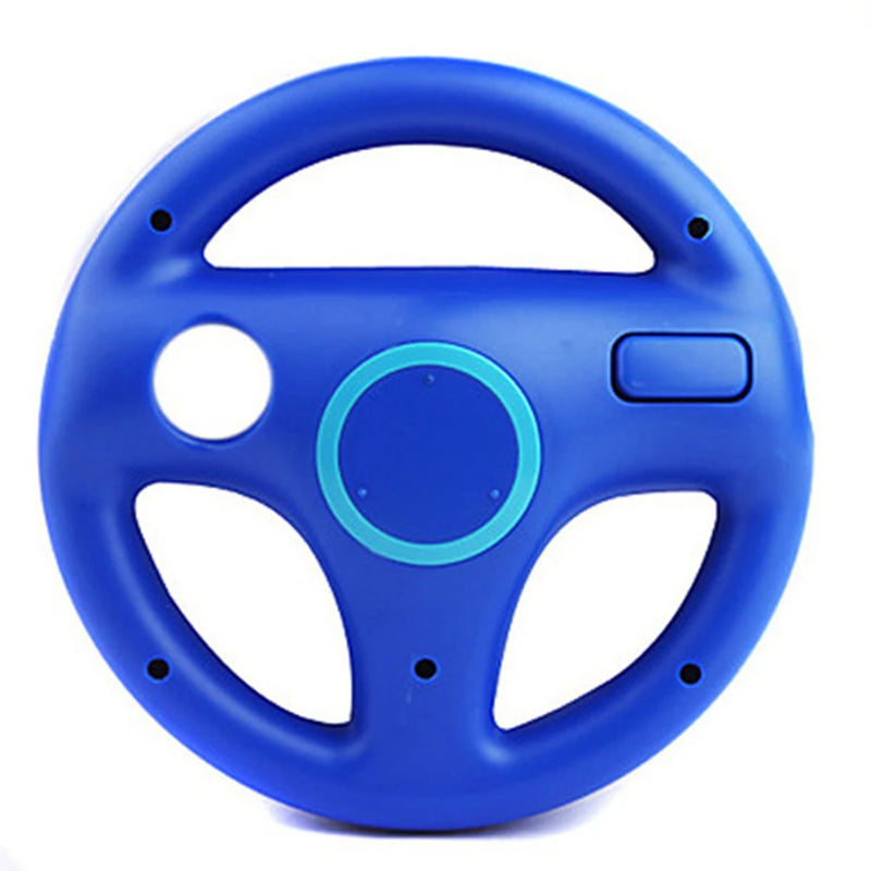 6 color Durable Plastic Steering Wheel For Wii for Mario Kart Racing Games Remote Controller Console