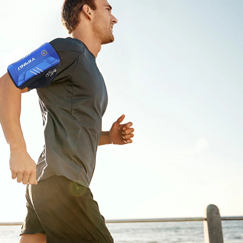 Cell Phone Case Sport Run Armband Waterproof Jogging Bag for iPhone Samsung Running Accessories Arm Bag Bracelet Athletic Pouch