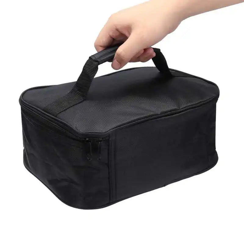 Portable Mini Car Microwave 12V Electric Oven Fast Heating Picnic Box for Travel Camping Food Cooking Oven for Lunch Boxes