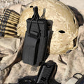 Tactical Molle Magazine Pouch Tactical Pouch Single/Double/Triple Rifle Pistol Mag Pouch 2-Layer Cartridge Holder for M4 M14 M16