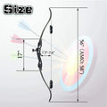 56inch Recurve Bow Right Hand Outdoor Hunting with 30" | SAMAG