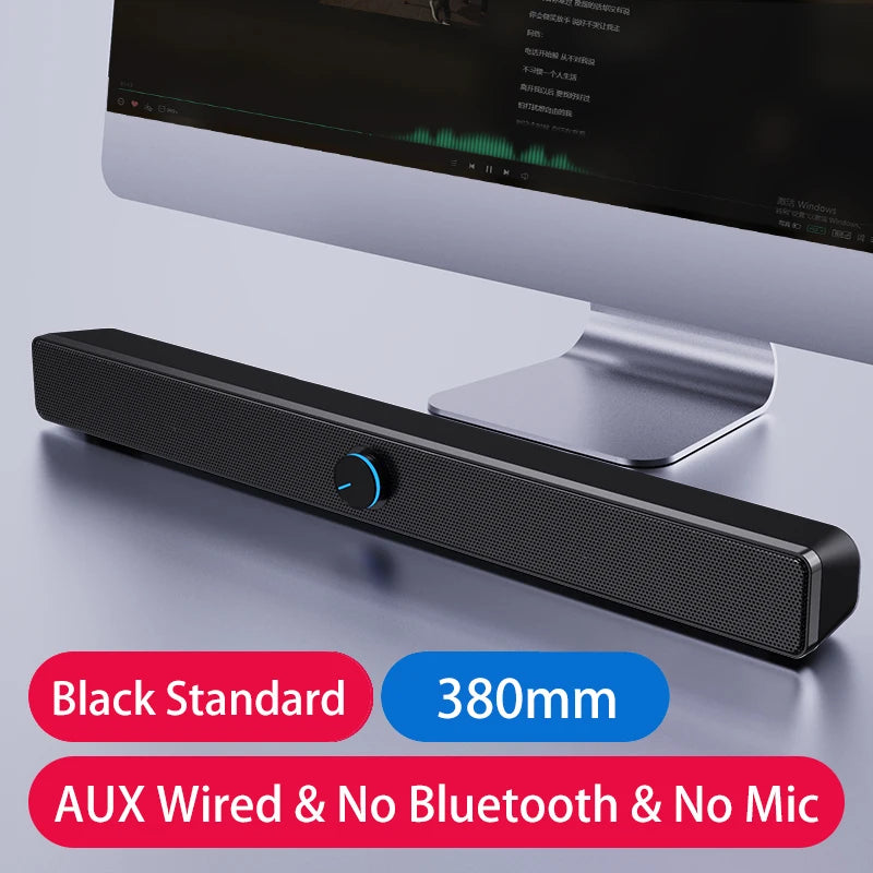 Soundbar TV Barra De Sonido Sound Bar Bluetooth Speaker Bocinas Alta Fidelidad Caixa De Som Para PC Computer Speakers Desktop