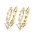 1 Pair Gold Plated  Earring Hooks Components Accessories Supplies For Woman DIY  Handmade Making Findings Jewelry  Wholesale