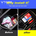 Vtear Car Storage Tidying Box Stowing Container Case Tray Clapboard Organizer Decoration Interior Accessories For Infiniti Qx50