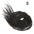 AZIR Senegalese Twist Hair Crochet Braids 24 inch 30 Roots/pack Synthetic Crochet Hair Senegalese Braids Twist Hair for Braids