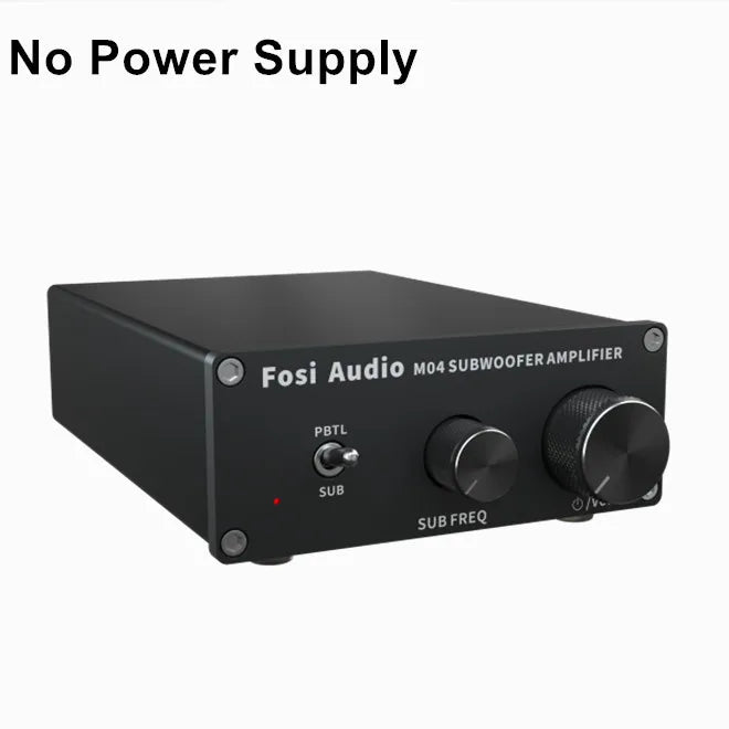 Fosi Audio Mono Amplifier Subwoofer Amp 100W With Bass Power Amplifier For Home Passive Speaker M04
