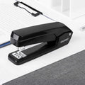 Swing-Arm Swivel Stapler  25 Sheet Capacity 360 Degree Rotate Desktop Staplers For Booklet Or Book Binding Black