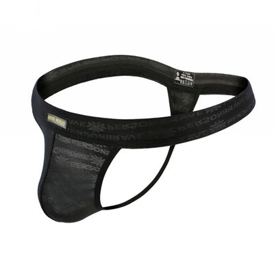 BRAVE PERSON Men Sexy Lace Transparent Thongs Underwear | SAMAG