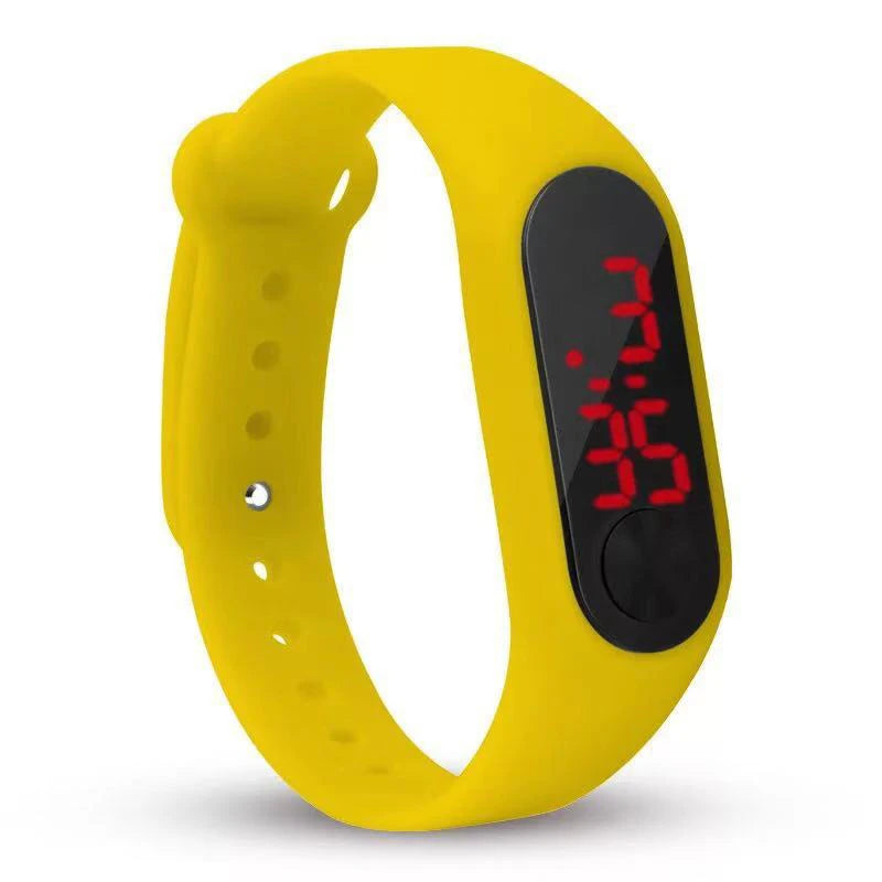 Women's Watch Silicone Wrist Watch for Men and Women Electronic Candy Colors Watches LED Casual Sports Watch Man watch