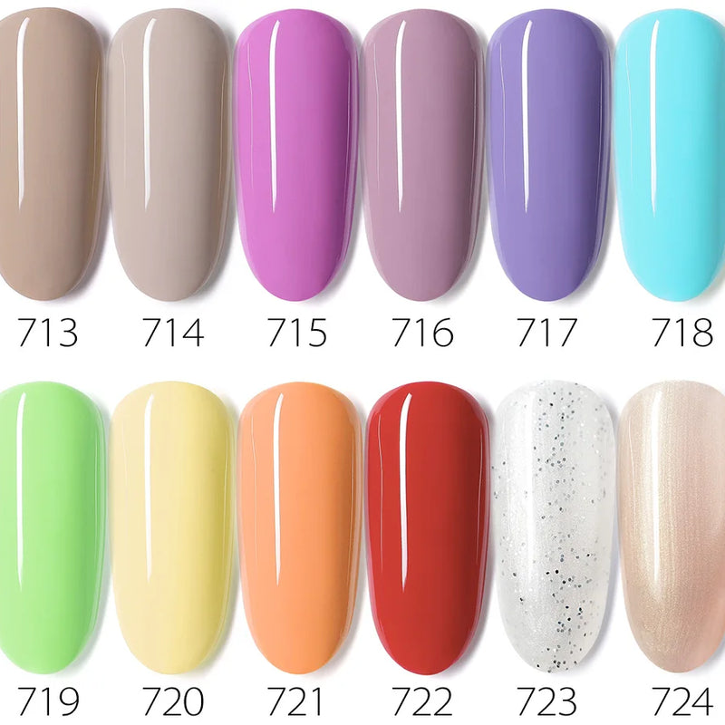 VENALISA VIP4 Kit Nail Gel Polish TPO FREE Full Coverage 36/60 Color Gel Pigment Professional Nail Art Long-lasting Gel Varnish