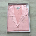 Pajamas for women pyjamas 100% pure silk 19mm sleepwear night suit home wear 2 pieces/set