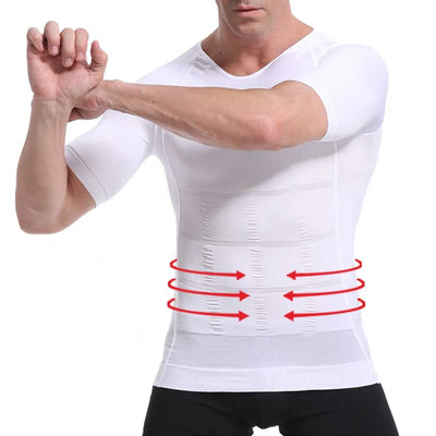 Men's Slimming Shaper Posture Vest Male Tummy Abdomen | SAMAG