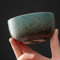 Ceramic Gongfu Travel Tea Set, Gorgeous Chinese Teapot Set with 2 Tea Cups, Portable Carrying Case