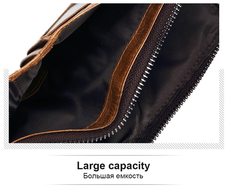 KAVIS Crazy Horse Genuine Leather Wallet Men Coin Purse Male Cuzdan Walet Portomonee PORTFOLIO  Perse Small Pocket money bag