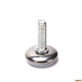 4 Pcs Adjustable Steel Furniture Legs Anti-slip Base Table Cabinet Leg Pad Feet Leveler M6 M8 Screw Metal Furniture Foot Level