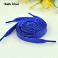 1 cm Width Colorful Lurex Shoelaces Trendy Bright Colorful Fall Winter Shoelaces Sneaker White Casual Sports Leather Shoes Laces