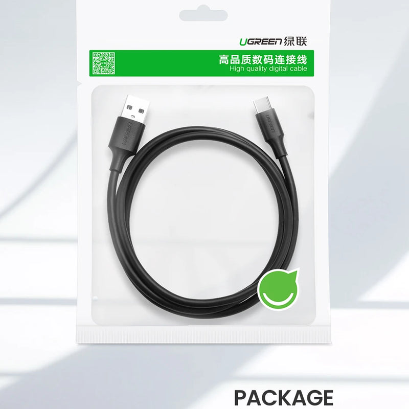 UGREEN USB C Cable 5Gbps USB3.0 A to USB C for iPhone 17 16 15 iPad Samsung S25 S24 for Switch M2 SSD NVME USB3.0 Data 18W Cable