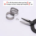 1Pcs 19mm Jump Ring Stainless Steel Opener Closing Tools Finger Rings For Jewelry Making Round Circle Bead Pliers Accessories