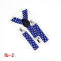 Fashion Polka Dot Colorful Children Belt Baby Boys Girls Suspenders Clip - on Y - Shape Braces Elastic - Visuel 9 | SAMAG
