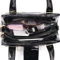 2 Layer Large Capacity Tote Bag Luxury Handbags Women Bags Designer Crocodile Pattern Ladies Boston Shoulder Bag High Quality