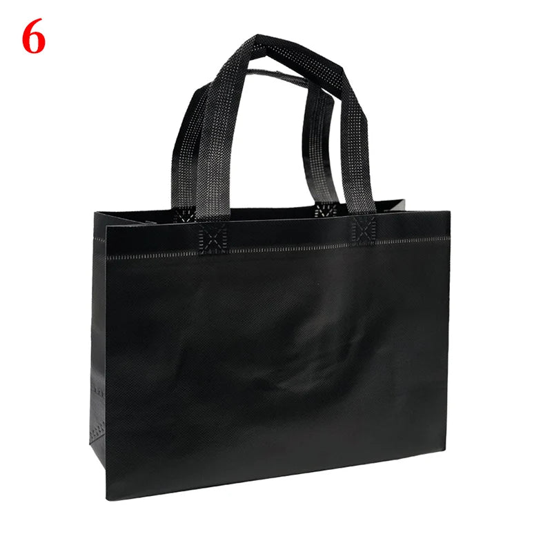 Big Eco-Friendly Folding Shopping Bag Reusable Portable Shoulder Handbag For Travel Grocery Package Storage Bag Large Tote Pouch